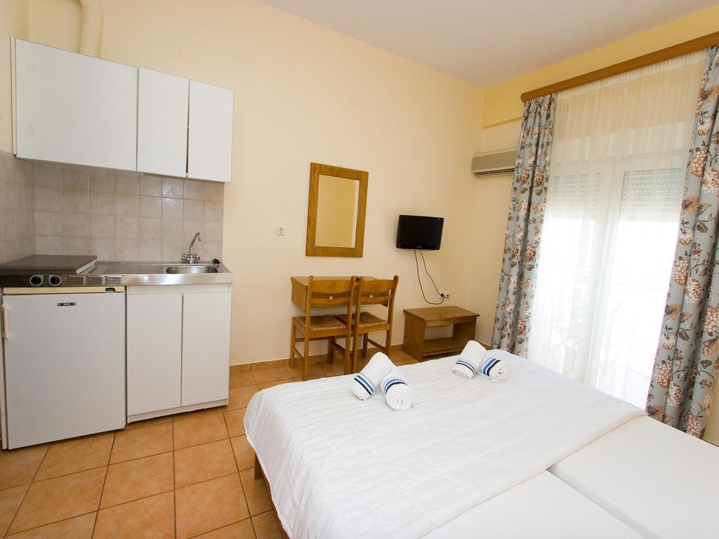 G. Kiapekou Aparthotel Loutrá Edipsoú Eksteriør bilde